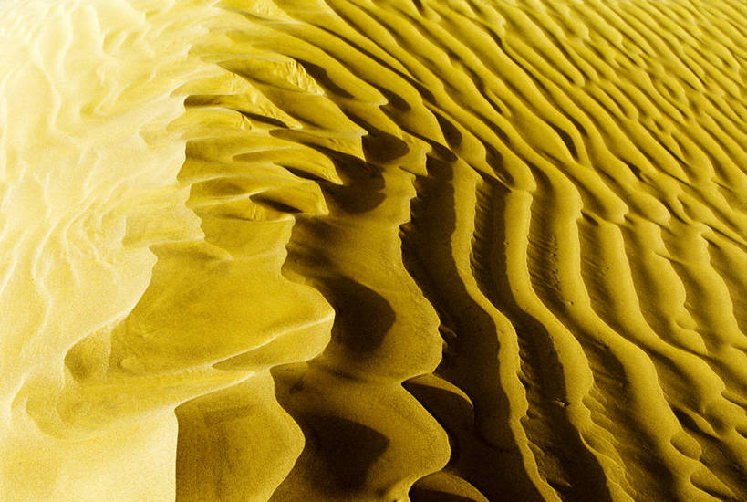 横图,沙漠,中国,亚洲,纹路,阳光,金色,摄影,东亚,新疆,中华人民共和国,彩图,bj174