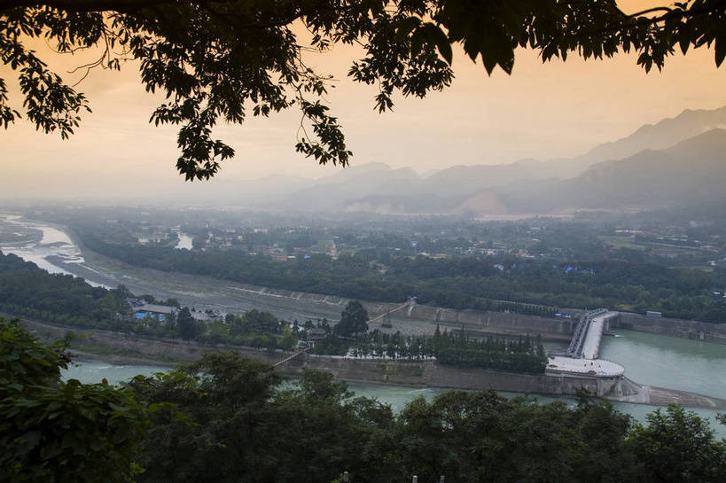 无人,横图,彩色,室外,白天,旅游,度假,名胜古迹,标志建筑,地标,建筑,都江堰,中国,亚洲,遗迹,文化遗产,古迹,文物,娱乐,建设,古建筑,享受,休闲,旅游胜地,放松,摄影,四川省,古代建筑,中国文化,古文明,东亚,中华人民共和国,旅行,bj174