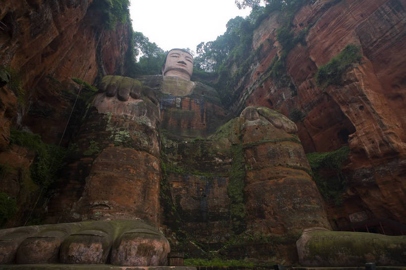 无人,横图,彩色,室外,白天,旅游,度假,名胜古迹,标志建筑,地标,建筑,中国,亚洲,遗迹,佛像,文化遗产,古迹,文物,娱乐,建设,古建筑,大佛,享受,休闲,旅游胜地,放松,摄影,四川省,古代建筑,石像,中国文化,古文明,东亚,乐山,中华人民共和国,旅行,bj174