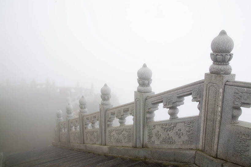 无人,横图,彩色,室外,白天,旅游,度假,名胜古迹,雾,标志建筑,地标,建筑,路,峨眉山,中国,亚洲,遗迹,阶梯,景观,文化遗产,古迹,文物,娱乐,建设,古建筑,享受,休闲,旅游胜地,放松,摄影,四川省,中国文化,古文明,东亚,中华人民共和国,旅行,bj174