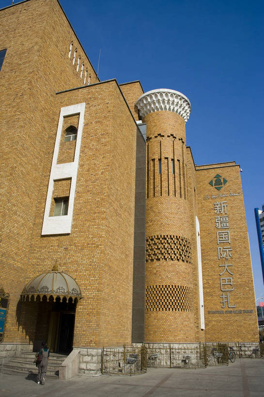 宾馆,竖图,彩色,室外,特写,白天,旅游,建筑,酒店,中国,亚洲,竖,摄影,东亚,乌鲁木齐,新疆,国际大巴扎,中华人民共和国,旅行,二道桥,bj174