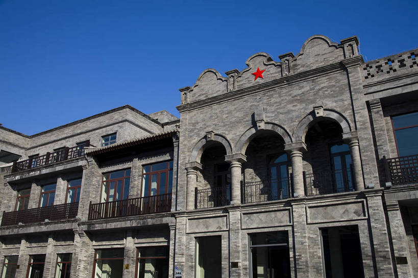 无人,横图,彩色,室外,特写,白天,旅游,度假,名胜古迹,标志建筑,地标,建筑,北京,中国,亚洲,遗迹,古迹,文物,娱乐,建设,古建筑,蓝天,享受,休闲,旅游胜地,放松,摄影,古代建筑,前门,古文明,东亚,中华人民共和国,旅行,大栅栏,传统文化,bj174