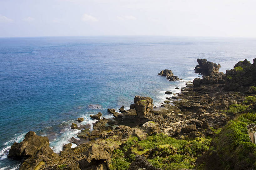 无人,公园,横图,彩色,室外,特写,白天,旅游,度假,礁石,名胜古迹,标志建筑,地标,建筑,台湾,中国,亚洲,遗迹,海岸,古迹,文物,娱乐,建设,古建筑,蓝天,享受,休闲,旅游胜地,放松,摄影,海滨,古文明,东亚,垦丁国家公园,屏东县,港澳台,中华人民共和国,台湾省,海,旅行,屏,屏东,屏县,恒春半岛,珊瑚礁岛,台,猫鼻头,bj174