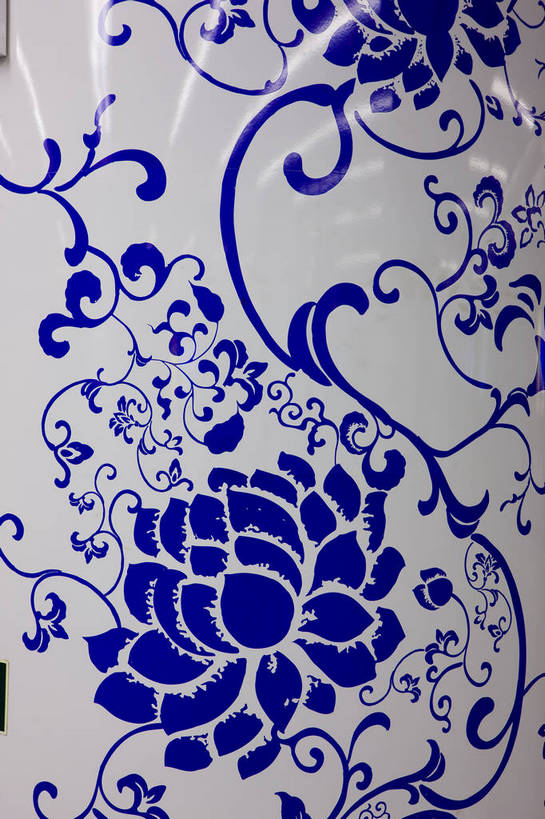 竖图,彩色,室内,地铁,车站,北京,中国,花纹,艺术,装饰,图片,灯光,竖,摄影,东亚,bj174