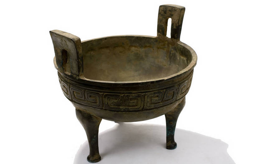 横图,彩色,静物,中国,雕刻,图片,文化遗产,艺术品,历史,文物,装饰品,古代,一个,摄影,单个,古董,鼎,中国文化,用具,器具,铜器,东亚,青铜器,古远,古代文明,美术工艺,影棚拍摄,青铜炊器,青铜鼎,传统文化,bj174