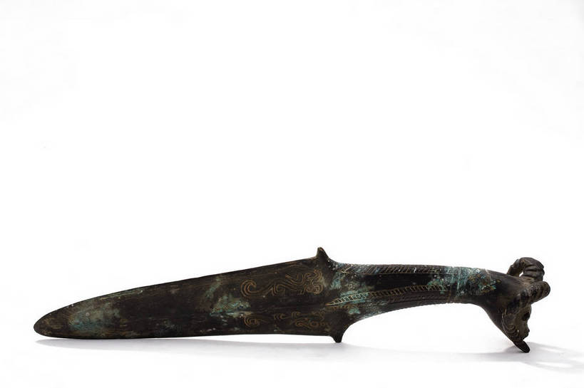 横图,彩色,静物,中国,雕刻,图片,文化遗产,艺术品,历史,文物,装饰品,古代,一个,摄影,单个,古董,剑,中国文化,宝剑,东亚,青铜器,古远,古代文明,美术工艺,影棚拍摄,传统文化,bj174