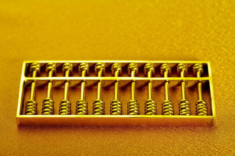 横图,彩色,背景,算盘,静物,中国,图片,纹理,艺术品,物品,装饰品,一个,金色,财富,摄影,单个,中国文化,东亚,美术工艺,影棚拍摄,传统文化,bj174