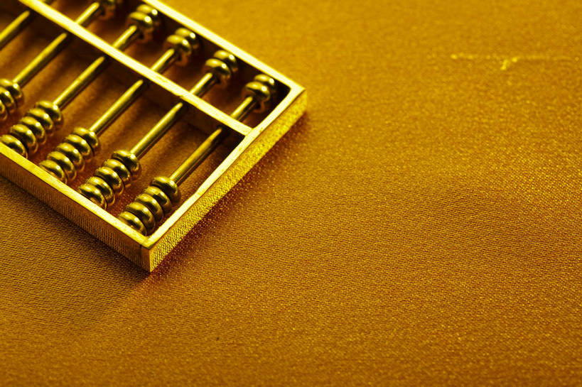 横图,彩色,背景,算盘,静物,中国,图片,纹理,艺术品,物品,装饰品,一个,金色,财富,摄影,单个,中国文化,东亚,美术工艺,影棚拍摄,传统文化,bj174