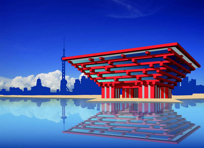 横图,彩色,插画,室外,白天,背景,旅游,度假,绘画,名胜古迹,标志建筑,地标,建筑,上海,中国,亚洲,遗迹,图片,建筑群,合成,古迹,文物,娱乐,建设,古建筑,浦东,现代建筑,地标建筑,享受,休闲,上海世博馆,世博馆,上海世博会,世博,世博会,旅游胜地,摩天大厦,放松,摄影,轮廓,中国文化,特效,展览馆,中国馆,古文明,东亚,东方之冠,金融区,旅行,bj174