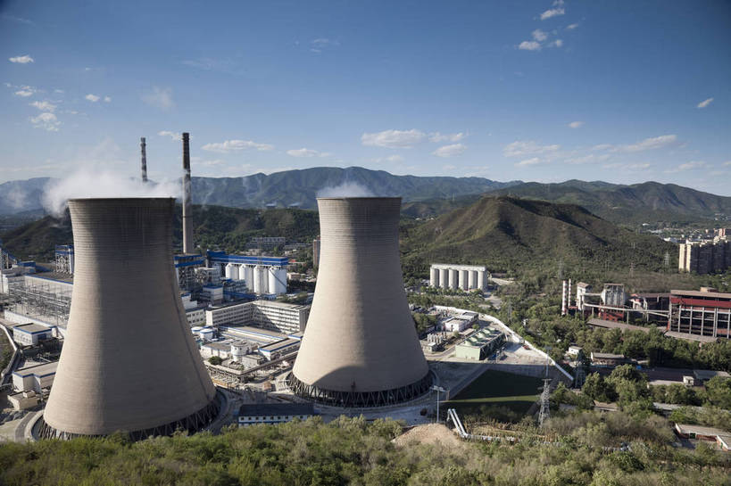 无人,工厂,横图,室外,白天,旅游,北京,中国,设备,现代,工业,经济,冶炼,东亚,繁荣,炼钢,旅行,制造厂,生产工厂,首钢,高炉,冶炼设备,bj174