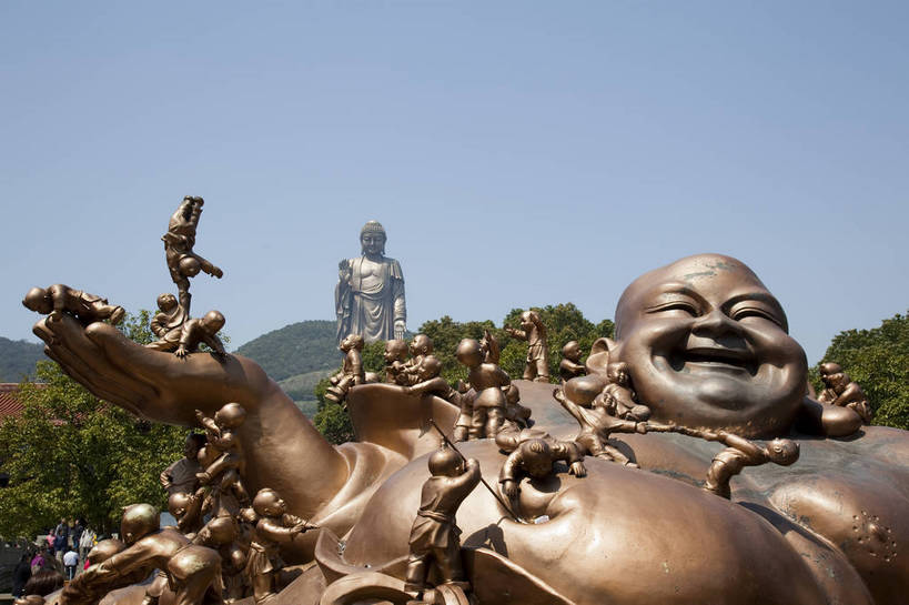 无人,寺庙,横图,彩色,室外,特写,白天,旅游,度假,名胜古迹,树林,标志建筑,地标,建筑,雕塑,中国,亚洲,局部,遗迹,雕像,佛像,图片,景观,建筑群,古典,古迹,文化,文物,娱乐,建设,古建筑,江苏,弥勒佛,无锡,祥符寺,大佛,祈祷,享受,休闲,健康,灵山,旅游胜地,放松,许愿,摄影,宗教,佛教,信仰,风光,祈求,神圣,中国文化,古文明,东亚,中华人民共和国,布袋和尚,布袋神,弥勒,弥勒菩萨,庄严,释教,平安,旅行,传统文化,bj174