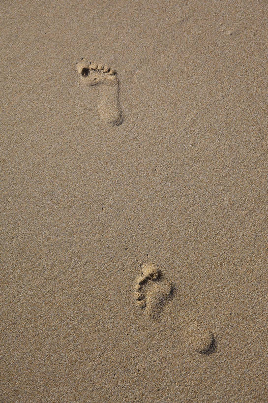 竖图,彩色,室外,特写,白天,旅游,沙滩,三亚,脚印,沙子,图片,海南,自然,摄影,印记,海滩,旅行,亚龙湾,bj174