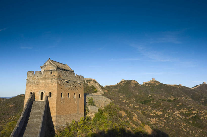 无人,摄影师,横图,彩色,室外,白天,旅游,名胜古迹,建筑,北京,长城,中国,亚洲,壮观,山川,首都,历史,文化,文物,遗址,名胜,白云,风景,蓝天,阳光,晴天,雄伟,文明,古朴,万里长城,烽火台,东亚,摄像师,中华人民共和国,北京市,京,北平,华北地区,河北,河北省,冀,密云县,承德,承德市,气势,幽静,金山岭长城,金山岭,滦平县,密云,bj174