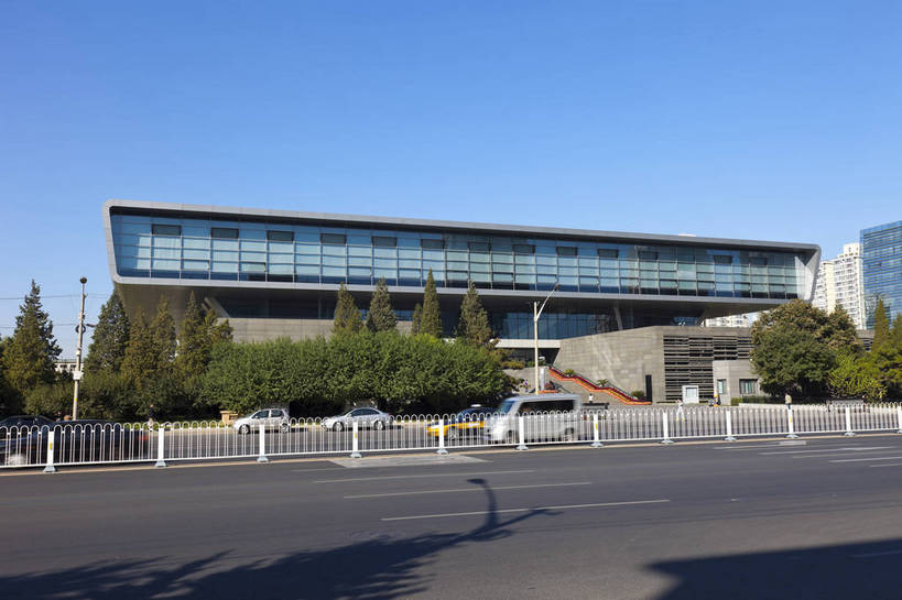 无人,图书馆,横图,彩色,室外,白天,旅游,城市风光,城市,道路,建筑,北京,中国,亚洲,图片,首都,辉煌,现代建筑,天空,阳光,旅游胜地,安静,摄影,经济,公共设施,文明,中国文化,公共场所,东亚,发展,海淀区,中华人民共和国,北京市,京,北平,华北地区,繁荣,国家图书馆,旅行,中国国家图书馆,北京图书馆,中关村大街,中关村南大街,中国国家图书馆新馆,bj174