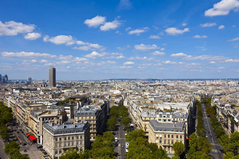 横图,彩色,室外,白天,旅游,名胜古迹,城市风光,城市,建筑,街道,法国,巴黎,游人,图片,景观,辉煌,现代建筑,天空,地标建筑,旅游胜地,摄影,经济,文明,发展,繁荣,香榭丽舍大街,旅行,bj174