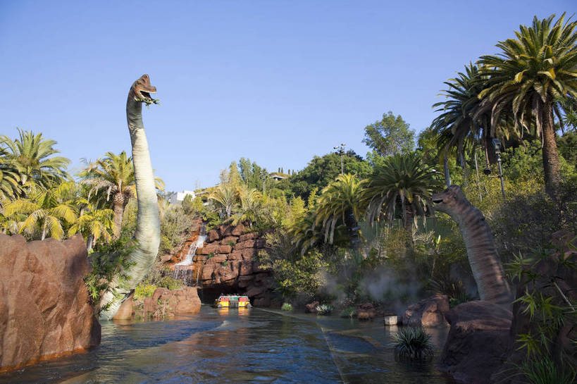 无人,游乐园,横图,彩色,室外,白天,旅游,城市风光,建筑,美国,图片,辉煌,现代建筑,旅游胜地,摄影,水上乐园,文明,发展,洛杉矶,影城,繁荣,侏罗纪,环球影城,布景,旅行,bj174