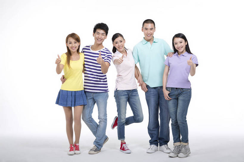 东方人,伙伴,站,横图,彩色,室内,白天,抠图,白色背景,正面,侧面,时尚,智慧,合作,团队,北京,中国,五个人,一排,突出,图片,许多人,称赞,表扬,排列,手势,一群人,休闲,休闲服,活力,可爱,美女,竖,摄影,生活方式,青春,翘,高,夸奖,优秀,同伴,好,妙,顺利,出色,超群,杰出,卓越,奇妙,乐观,聪明,友情,男人,男性,年轻男性,年轻女性,女人,女性,亚洲人,中国人,年轻人,大拇指,全身,影棚拍摄,高兴,愉快,打手势,bj174