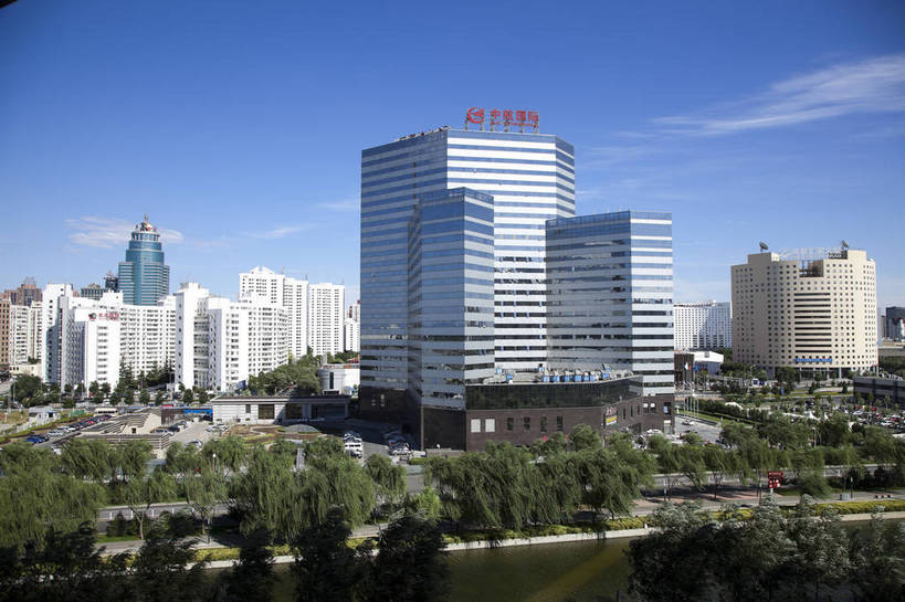 无人,公园,广场,横图,彩色,室外,白天,旅游,办公楼,树林,城市风光,城市,大厦,建筑,北京,中国,图片,建筑群,辉煌,现代建筑,场馆,旅游胜地,摄影,文明,发展,繁荣,旅行,奥林匹克公园,bj174