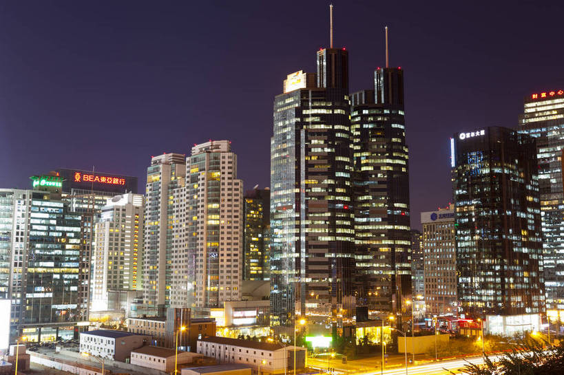 无人,横图,俯视,彩色,室外,旅游,办公楼,城市风光,城市,大厦,道路,建筑,夜景,北京,中国,亚洲,图片,建筑群,交通,首都,辉煌,现代建筑,旅游胜地,摄影,文明,东亚,发展,中华人民共和国,北京市,京,北平,华北地区,灯火辉煌,繁荣,旅行,北京CBD,北京商务中心区,中国北京大北窑,国贸,中国国际贸易中心,中国国贸,华贸中心,bj174