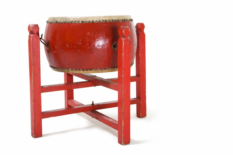 无人,横图,留白,白色背景,侧面,运气,亚洲,表演,欢呼,庆祝,瓷器,乐器,音乐,传统,一个,红色,祈祷,概念,单个,中国文化,典礼,东亚,彩图,影棚拍摄,欢乐,大鼓,传统文化,传统节日,bj175