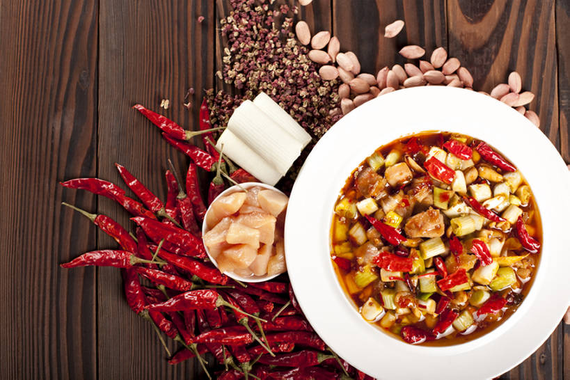 无人,横图,俯视,桌子,花生,辣椒,静物,中国,亚洲,葱,鸡肉,美味,食品,传统,饮食,摄影,膳食,中国文化,东亚,白肉,主菜,四川菜,彩图,高角度拍摄,传统文化,麻椒,成分,宫爆鸡丁,bj175