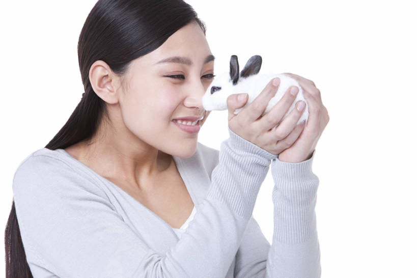 成年人,一个人,微笑,横图,白色背景,正面,快乐,幸福,纯洁,宠物,北京,中国,亚洲,擦,抚摸,休闲装,一只,面对面,可爱,童年,童趣,擦拭,摄影,影棚,生活方式,享乐,摄影棚,童真,东亚,东亚人,烂漫,无邪,爱抚,家兔,柔和,揩擦,拭,天真,年轻女性,女人,亚洲人,中国人,年轻人,触摸,半身,彩图,影棚拍摄,爱,深情,拍摄,轻抚,bj175