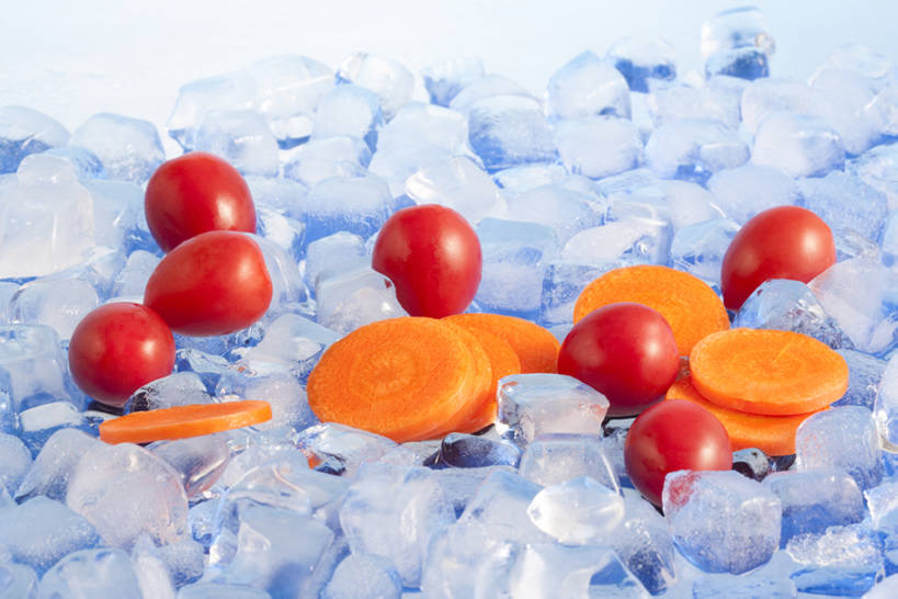 无人,横图,彩色,特写,留白,胡萝卜,蔬菜,静物,水果,中国,亚洲,结冰,冰块,食品,饮食,果肉,健康,素食,成熟,冷,摄影,有机食品,生活方式,五颜六色,色彩斑斓,维生素,简单,清新,五彩缤纷,东亚,健康食物,纯净,五彩斑斓,五光十色,樱桃番茄,彩图,影棚拍摄,人造冰,bj175