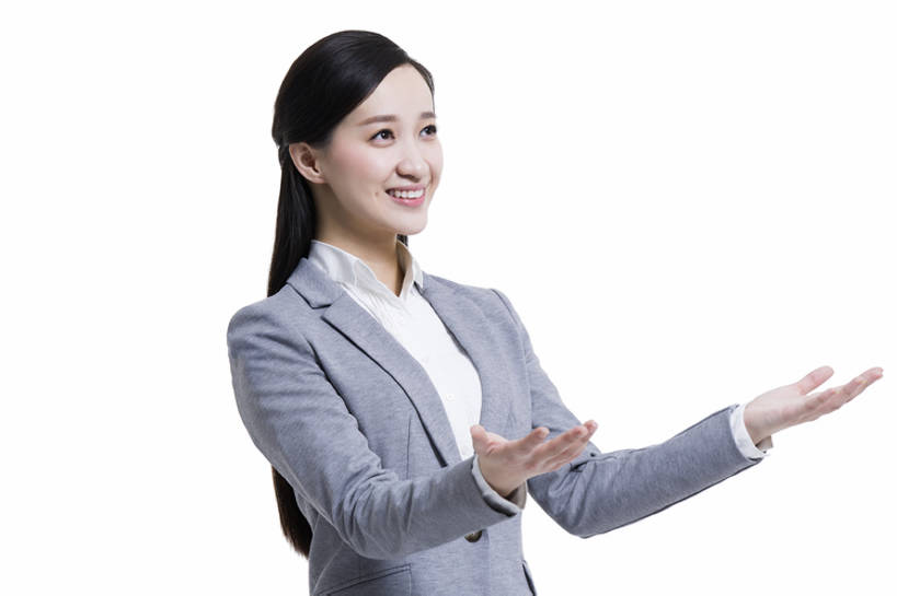 东方人,成年人,一个人,商务人士,商务女性,笑,微笑,露齿笑,横图,留白,抠图,白色背景,侧面,商务,快乐,幸福,信心,北京,中国,亚洲,仅一个年轻女性,仅一个女性,仅一个人,套装,正装,现代,手势,职业,活力,摄影,介绍,享乐,出示,东亚,年轻女性,女人,女性,亚洲人,中国人,年轻人,白领,半身,彩图,影棚拍摄,欢乐,办公室职员,打手势,bj175