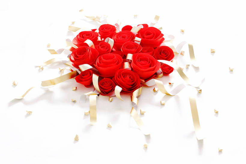 无人,横图,特写,留白,抠图,白色背景,婚礼,快乐,幸福,运气,热情,玫瑰,静物,礼物,情人节,许多,庆祝,弯曲,艺术,装饰,盛开,鲜艳,缠绕,纸,缎带,很多,结婚,浪漫,祝福,花蕾,花,花瓣,花朵,鲜花,红色,纸花,纸制品,花束,花苞,花蕊,一束,喜庆,摄影,纪念,光滑,创造力,高雅,优美,清新,细腻,平滑,式样,想法,美术工艺,设计,彩图,影棚拍摄,爱,高兴,立体图形,金子,bj175