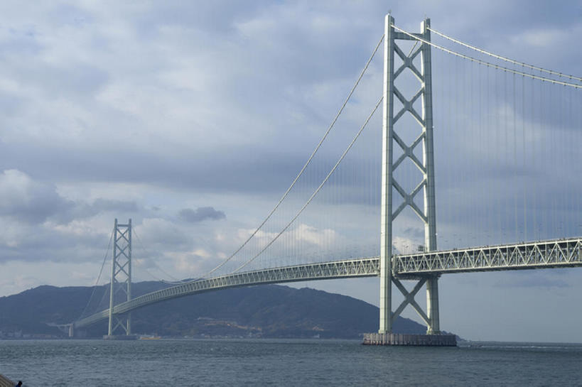 无人,横图,室外,白天,旅游,度假,海洋,美景,景观,云,桥,娱乐,风景,天空,自然,地标建筑,享受,休闲,景色,放松,摄影,宁静,自然风光,明石海峡,明石海峡大桥,彩图,旅行,建筑结构,bj175