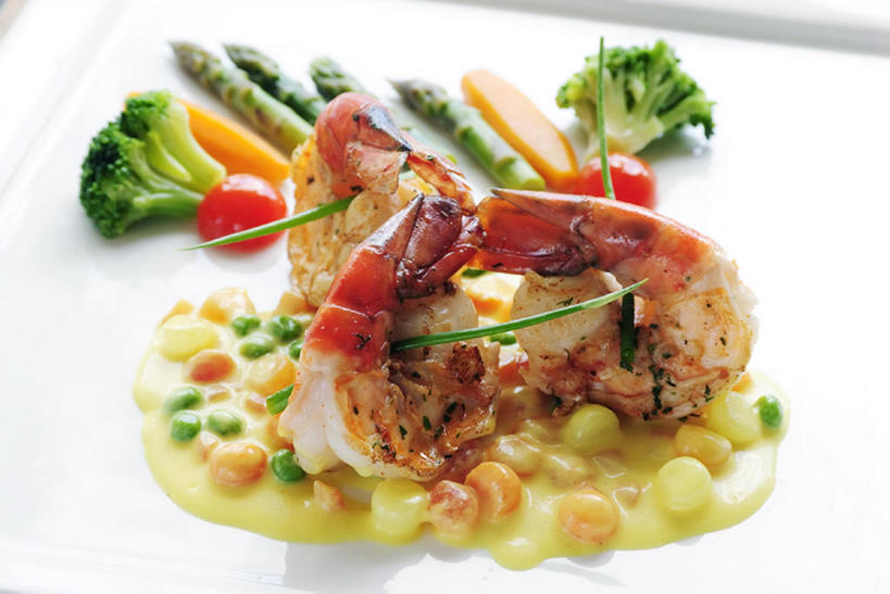 点心,无人,横图,特写,早餐,蔬菜,静物,非洲,毛里求斯,虾,油炸,食品,饮食,诱惑,摄影,高雅,风格,虾球,彩图,bj175