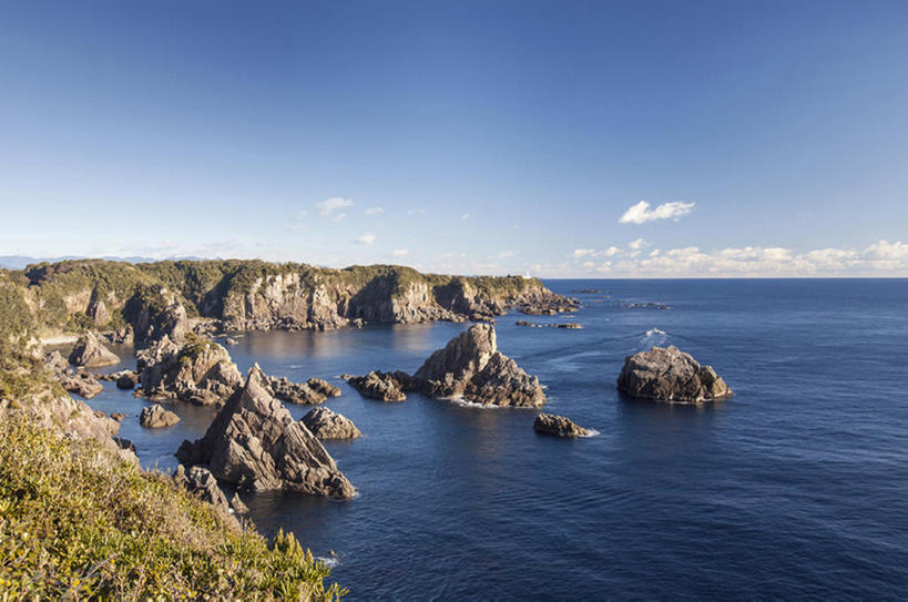 无人,码头,横图,室外,白天,背景,旅游,度假,海洋,美景,日本,地平线,地形,景观,水平线,娱乐,风景,天空,自然,享受,休闲,景色,放松,摄影,宁静,自然风光,地貌,广岛,和歌山县,罕见,荒僻,偏僻,偏远,遥远,冷僻,冒险,海滩,岩石,彩图,bj175