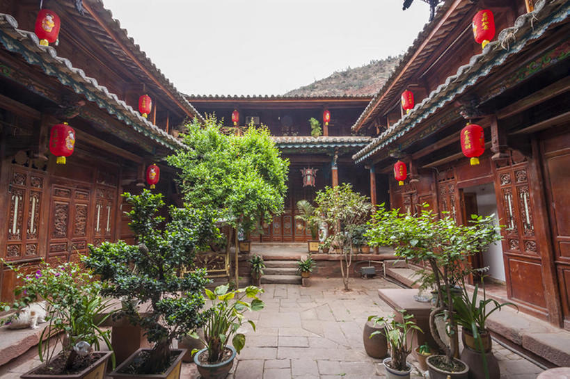 横图,室外,白天,中国,亚洲,建造,东亚,云南省,bj175