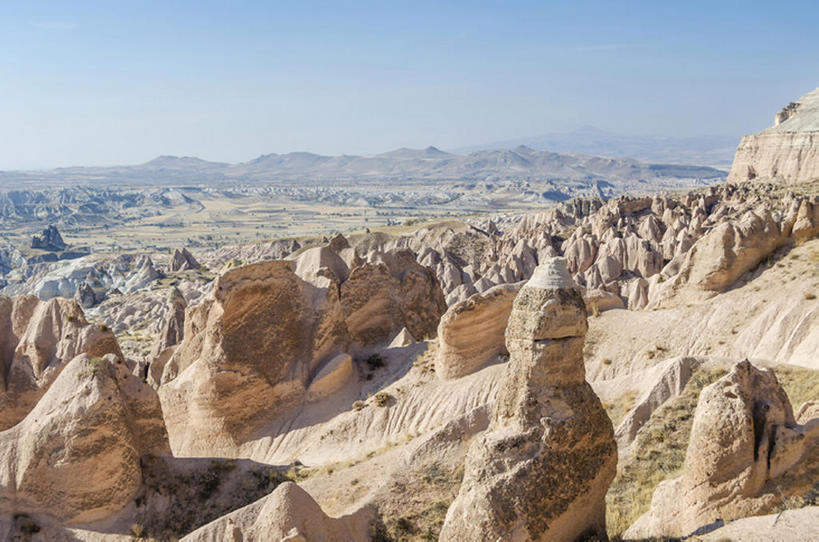 无人,横图,室外,白天,土耳其,地形,风景,天空,卡帕多奇亚,岩石,bj175