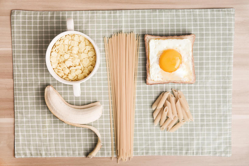 点心,面包,意大利面,通心粉,无人,横图,俯视,早餐,香蕉,静物,杯子,中国,亚洲,玉米片,鸡蛋,煎蛋,生食,美味,食品,面点,饮品,营养,吐司,饮食,餐饮,食物,糕点,饮料,餐巾,碗,素食,摄影,法式面包,可口,清新,吐司面包,东亚,尖管通心粉,通心粉管,健康食物,适口,彩图,多士,听型面包,bj175