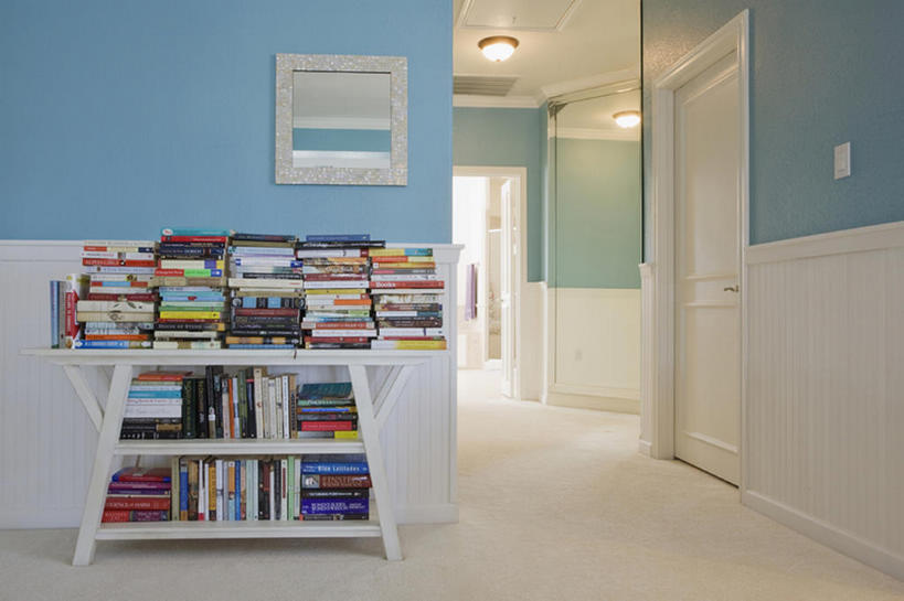 无人,家,横图,室内,时尚,门,书架,美国,一排,堆叠,整齐,房屋,墙,干净,现代,架子,排列,读,摄影,组织,队列,房地产,书,彩图,当代,bj175