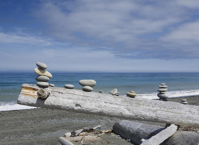 无人,横图,室外,白天,旅游,度假,石头,美景,水,华盛顿,美国,堆叠,木制,地平线,地形,景观,陆地,水平线,娱乐,排列,自然,享受,休闲,鹅卵石,翘翘板,景色,放松,平衡,摄影,宁静,北美,圆木,自然风光,美洲,海滩,岩石,彩图,bj175