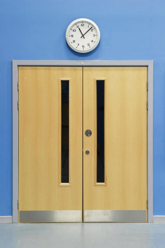 无人,学校,教学楼,健身房,竖图,室内,门,关闭,墙,教育,现代,校园,教室,摄影,建造,封闭,钟,彩图,教学大楼,当代,bj175