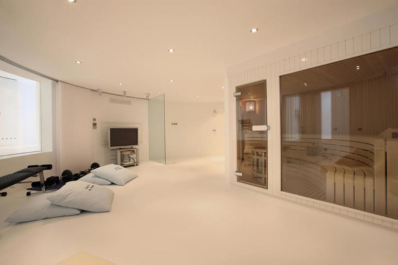 无人,家,横图,室内,白天,日光,西班牙,欧洲,木制,砝码,干净,现代,白色,装饰物,摄影,起居室,简单,地中海,建筑材料,桑拿浴,马略卡,彩图,当代,居住区,建筑结构,bj175