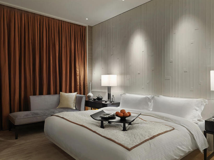 无人,家,横图,室内,窗帘,床,沙发,卧室,桌子,酒店,水果,一排,整齐,房屋,双人床,餐盘,干净,现代,饮食,灯,排列,灯罩,摄影,高雅,住房,风格,队列,华贵,房地产,电视机,彩图,上层阶级,客房服务,bj175