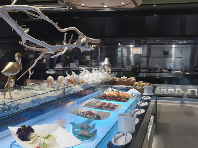 无人,横图,室内,时尚,建筑,酒店,餐具,台湾,一排,丰富,整齐,装饰,饭厅,肉,食品,干净,现代,布置,饮食,建筑物,排列,装饰物,自助餐,摄影,多样,风格,队列,清新,华贵,选择,台北,设计,海产,彩图,餐馆,当代,bj175