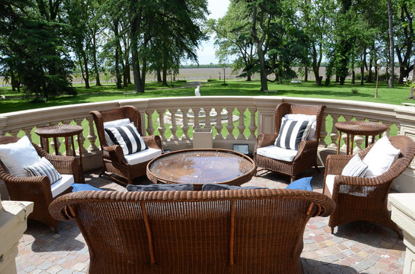 无人,公园,横图,室外,白天,阳台,椅子,阿根廷,庭院,树,摄影,风格,设计,彩图,bj175